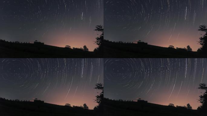 正版4K延时星轨