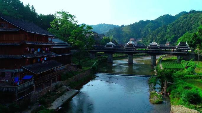 三江、梯田航拍