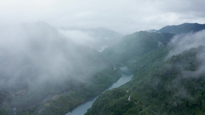 东江湖山水航拍