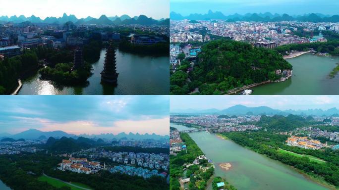 桂林全景航拍
