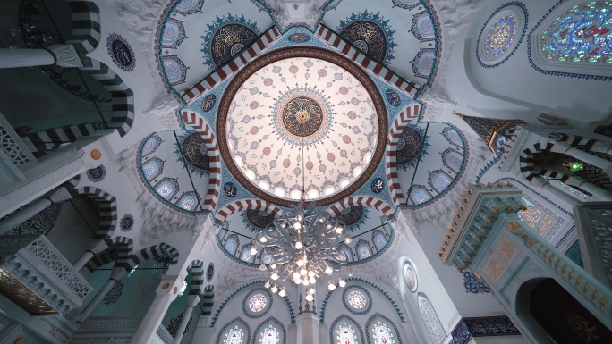4K清真寺高品质实拍