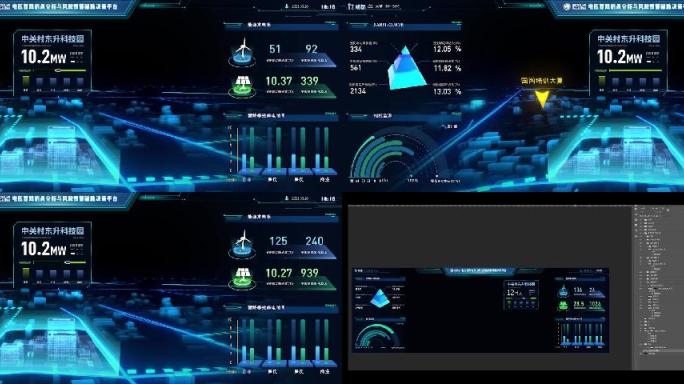 电网能源UI可视化