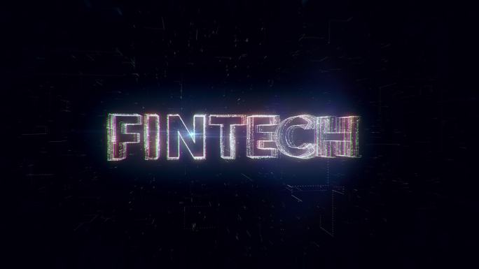 FinTech word动画