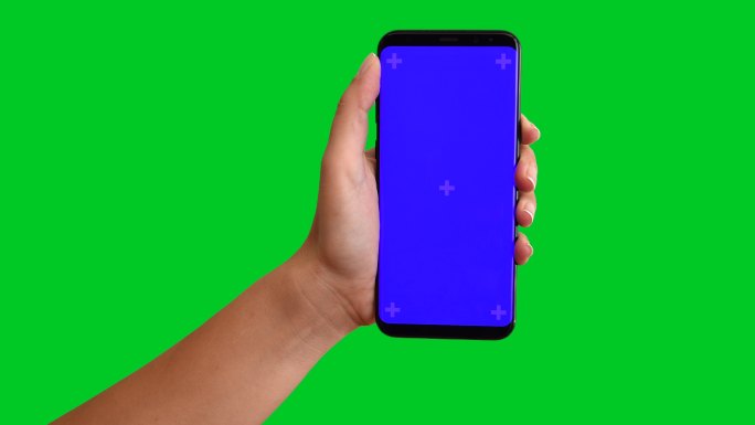 智能手机，蓝屏，绿屏