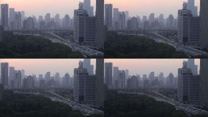 上海延时摄影城市空镜