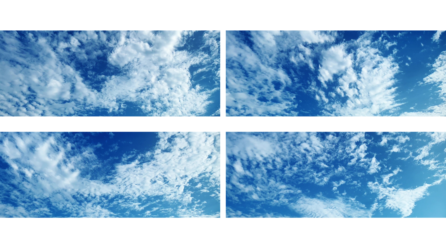 【宽屏天空】蓝天高级云层广阔天空晴朗空境