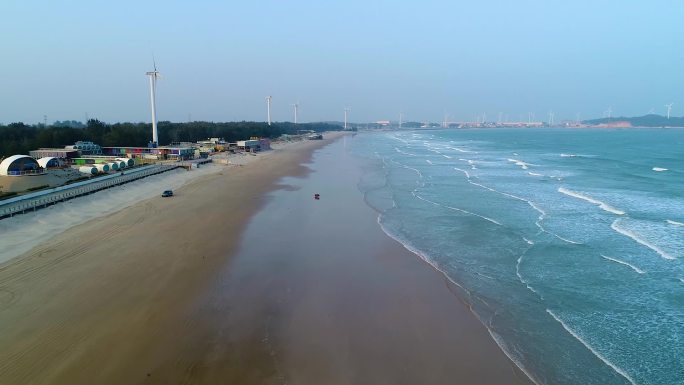 航拍漳浦醉美海湾翡翠湾