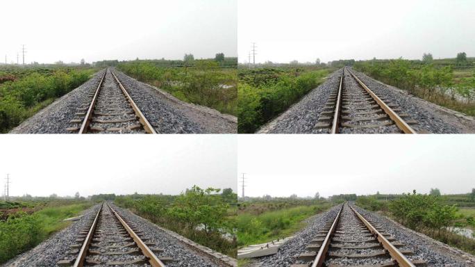 航拍货运铁路-lcj