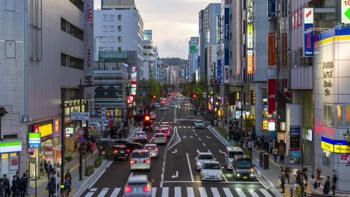 日本仙台的交通和汽车