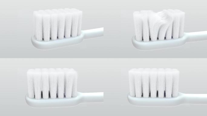 牙刷刷牙柔软三维微风拂动科技生活用品