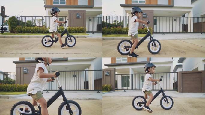运动与家庭儿童自行车骑平衡车运动