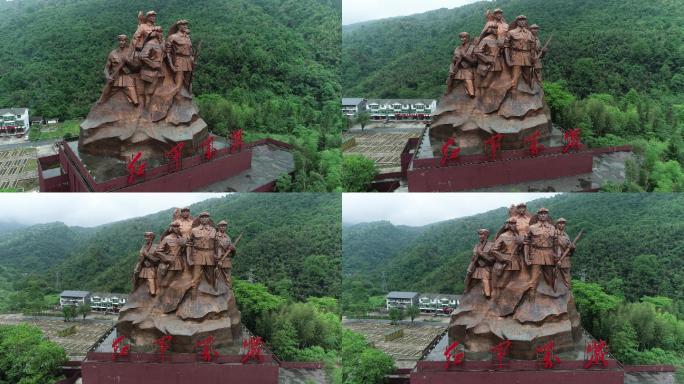 井冈山红军万岁雕塑10（4K50帧）