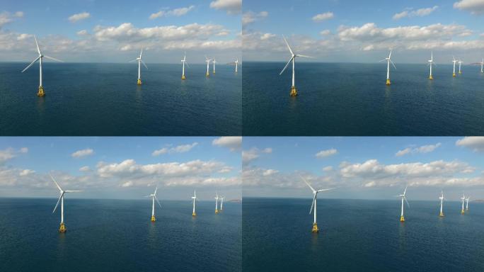 海上风力涡轮机螺旋桨可再生能源电力