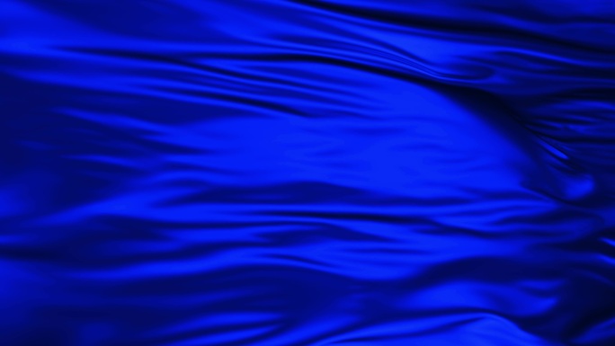 4K蓝色丝绸背景-无缝循环