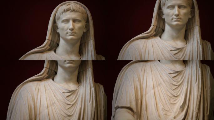 奥古斯都皇帝的雕像