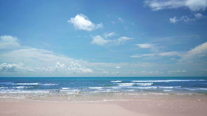 清澈的热带海滩沙子夏天旅行