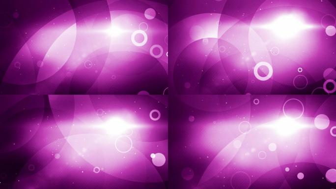 鲜艳的彩色圆圈背景环-粉紫色