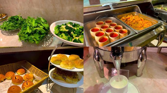 酒店自助早餐中餐西餐营养早餐