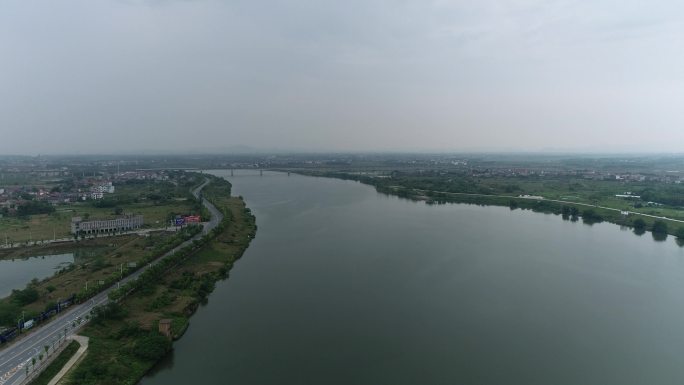 鹰潭信江航拍（4K50帧）