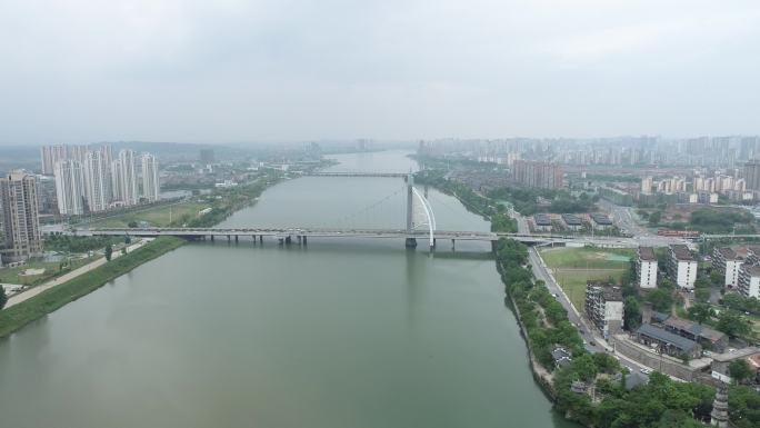 上饶大桥信江（4K50帧）
