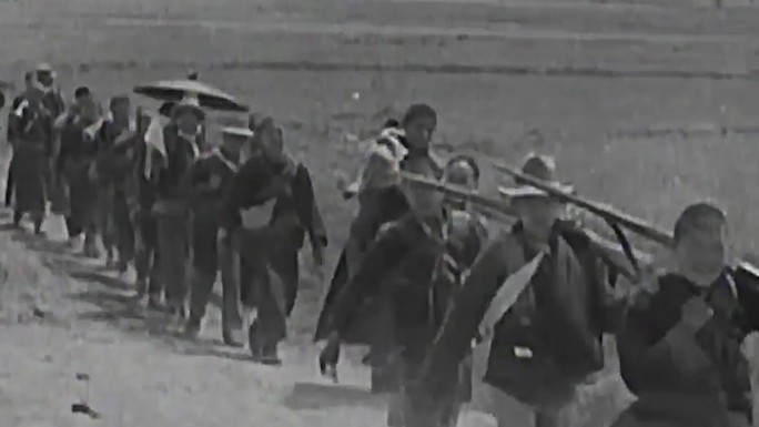 30年代山西民兵游击队