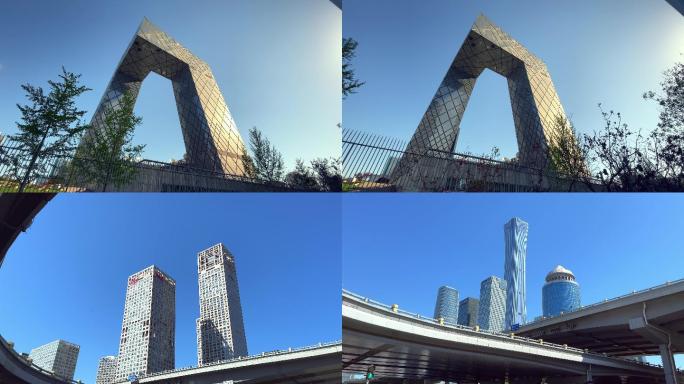 原创拍摄北京国贸CBD现代都市