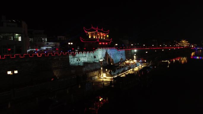 长汀县古城夜景（4K）