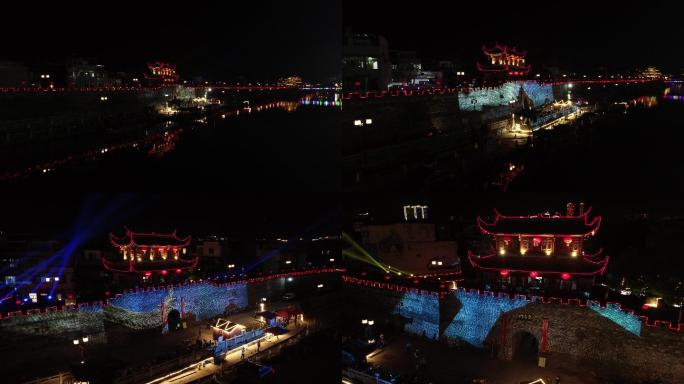 长汀县古城夜景（4K）