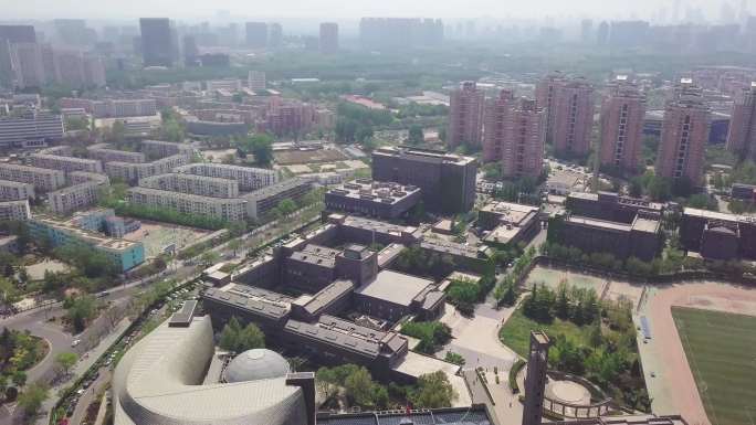 36组中央美术学院航拍素材北京望京