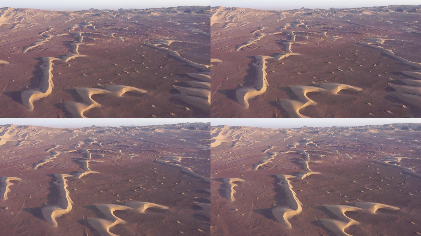 戈壁流动沙漠造型 恶劣生态素材