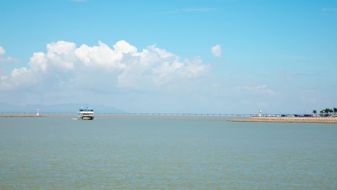 珠海香洲港码头客船回港延时