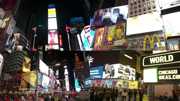 纽约时代广场观景