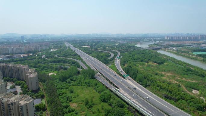 南京高桥门立交枢纽高速公路