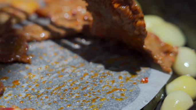美味烧烤烤肉美食系列高清实拍4K