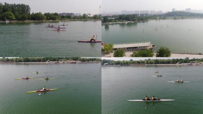 正定滹沱河体校双人划艇训练企业