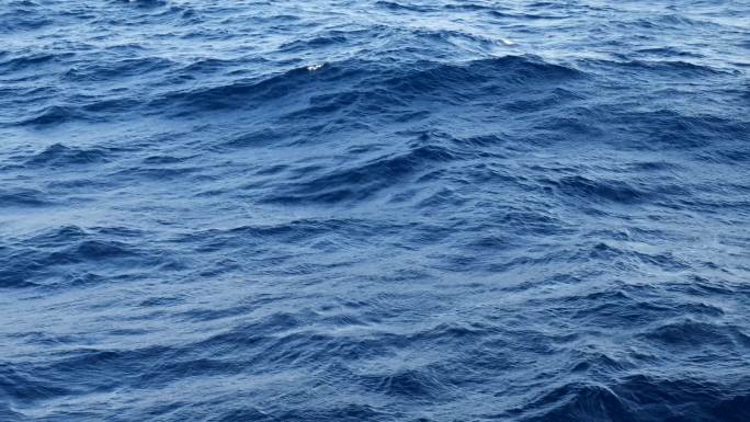 【4K】大海海平面海水-深海海面