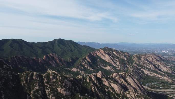 [4K]航拍素材.北京西山凤凰岭全景