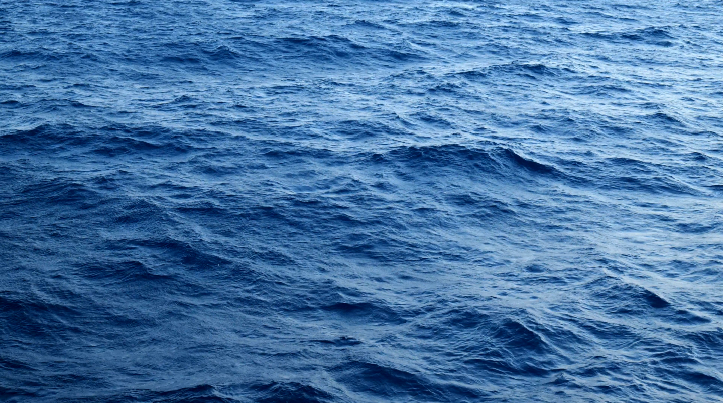 【4K】大海海平面海水-深海海面