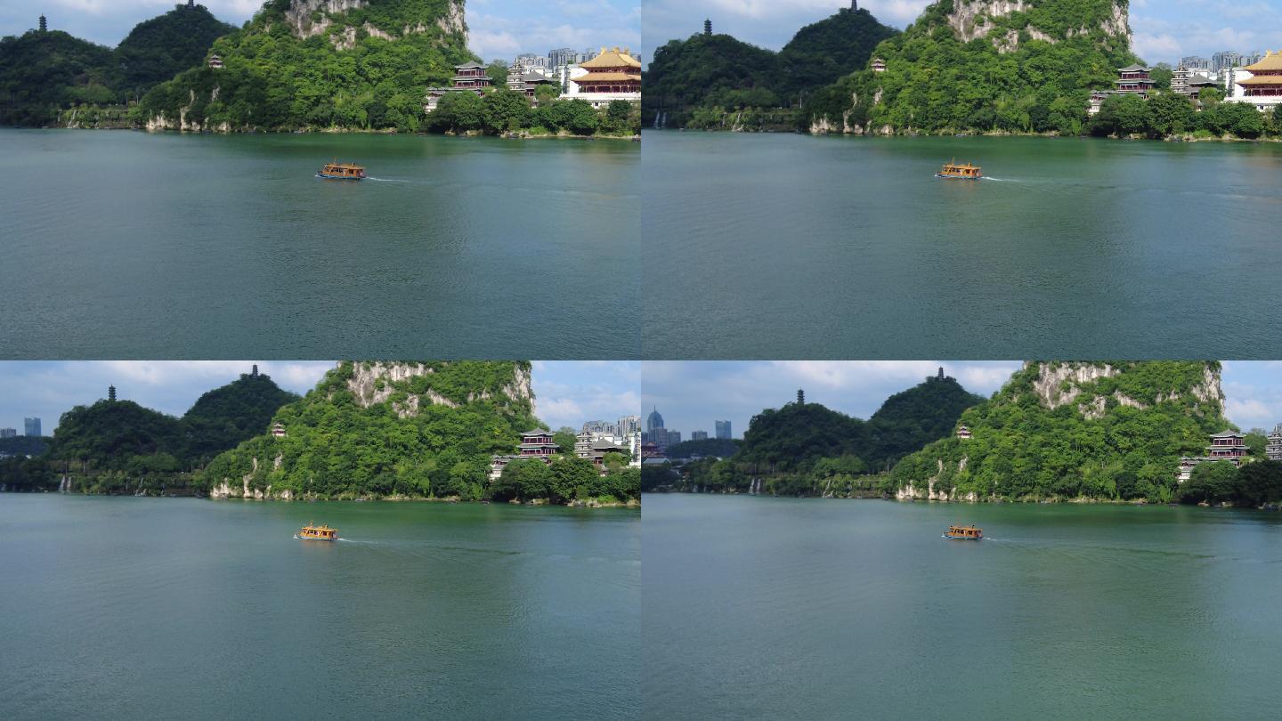 山青水秀柳江河