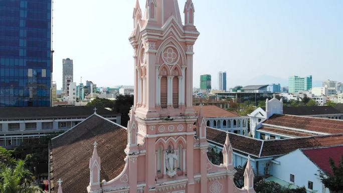 越南粉红大教堂雄鸡教堂