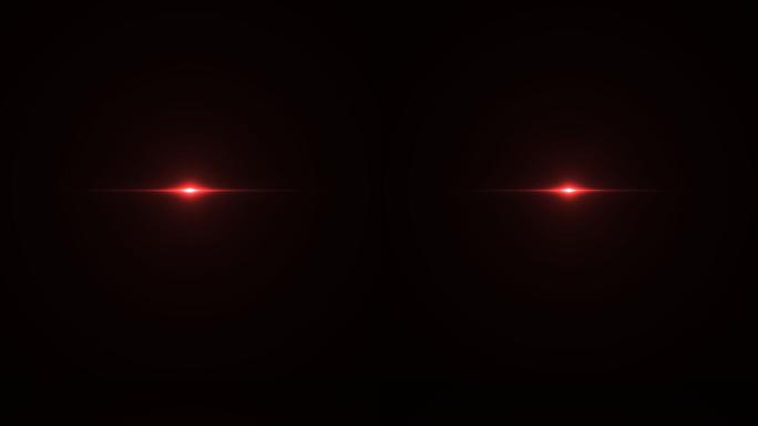 【4K素材】抖音红眼闪光红光特效