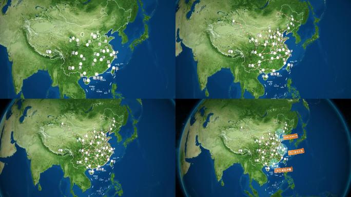 【原创】地球版八纵八横全国高速铁路网G