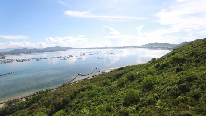 海南陵水南湾猴岛风景缆车