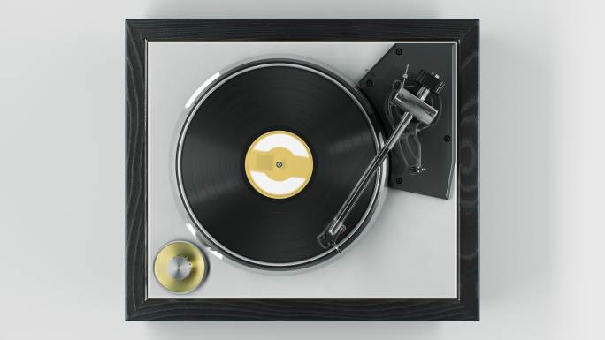 黑胶唱片播放机复古怀旧盘流声机点唱机老式