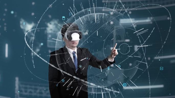 虚拟现实VR触控AE模板