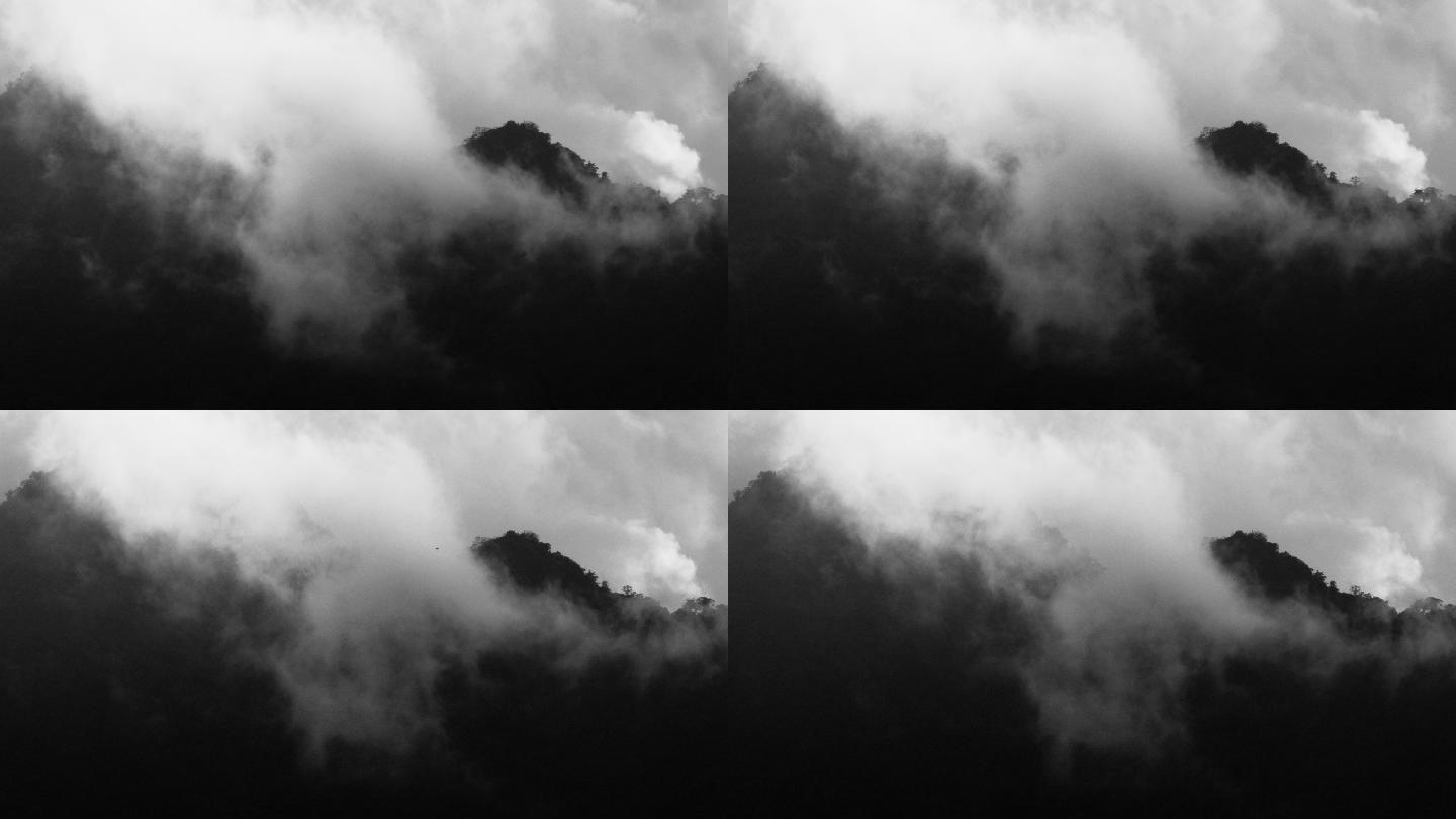 山与云云海风光云雾缭绕高山风景