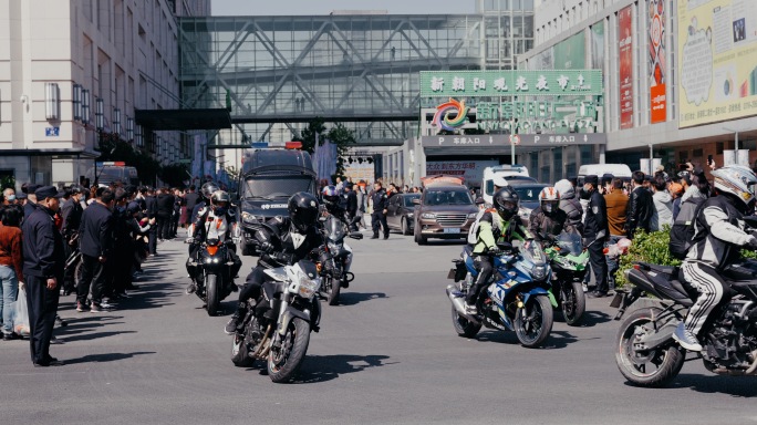 临空经济区机车电单车摩托车车队集会运动