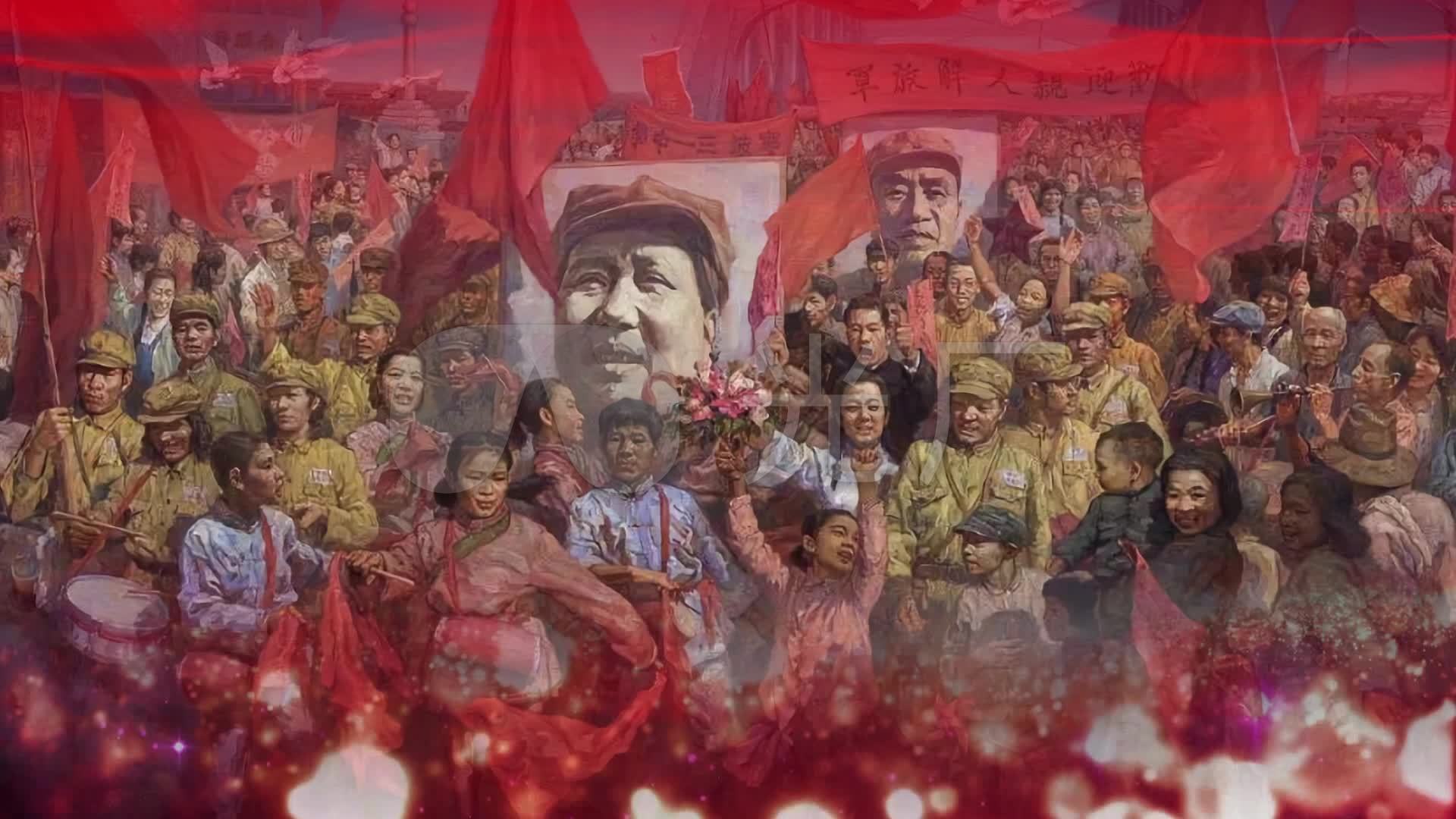 青春中国-欧震朗诵配乐背景