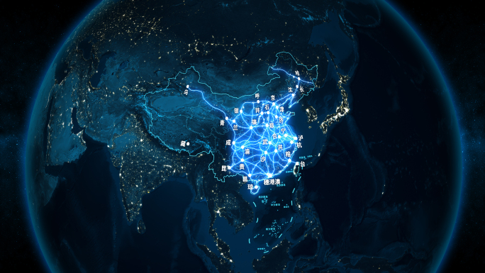 【原创】地球版八纵八横全国高速铁路网V