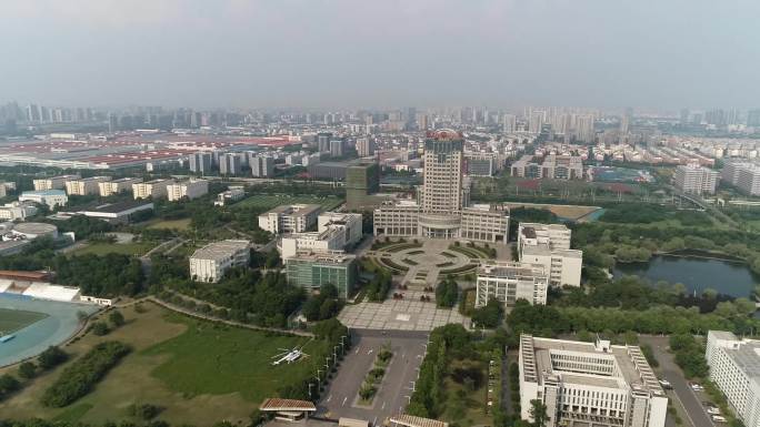 南京航空航天大学航拍素材